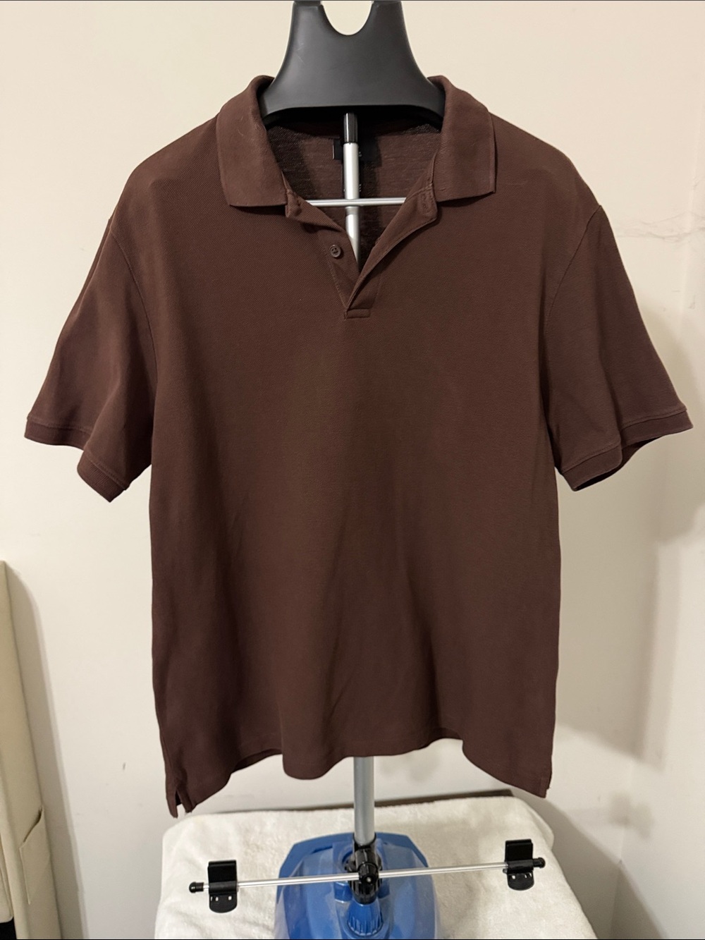 Men's Brown Polo Shirt